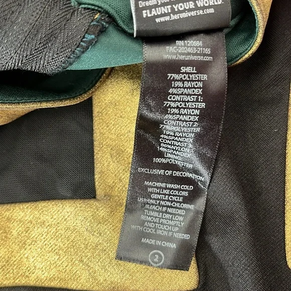 Marvel her universe Hot topic Halloween costume size 2 plus size - Picture 7 of 7